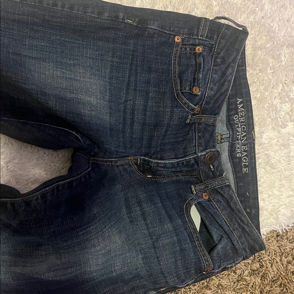 American Eagle Outfitters Dark Blue Jeans